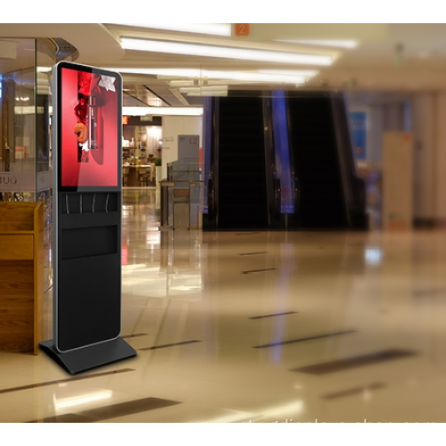 Monitores internos de publicidade de sinalização digital Koisk LCD de 32 polegadas com carga